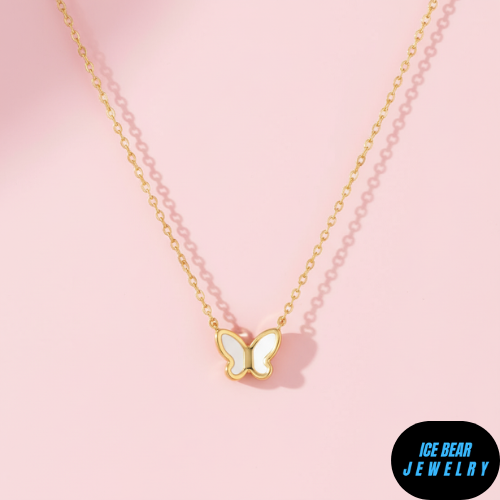 Golden Butterfly Necklace