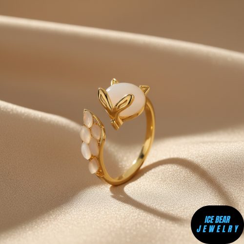 Golden Fox Ring – Adjustable