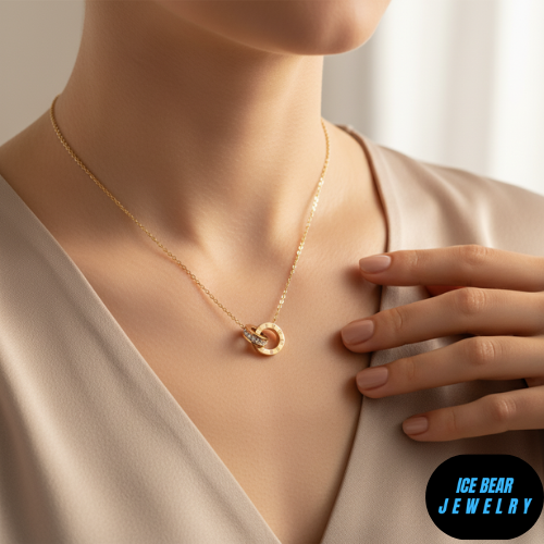 Interlocking Circles Necklace