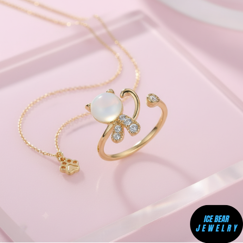 The Charming Cat Ring