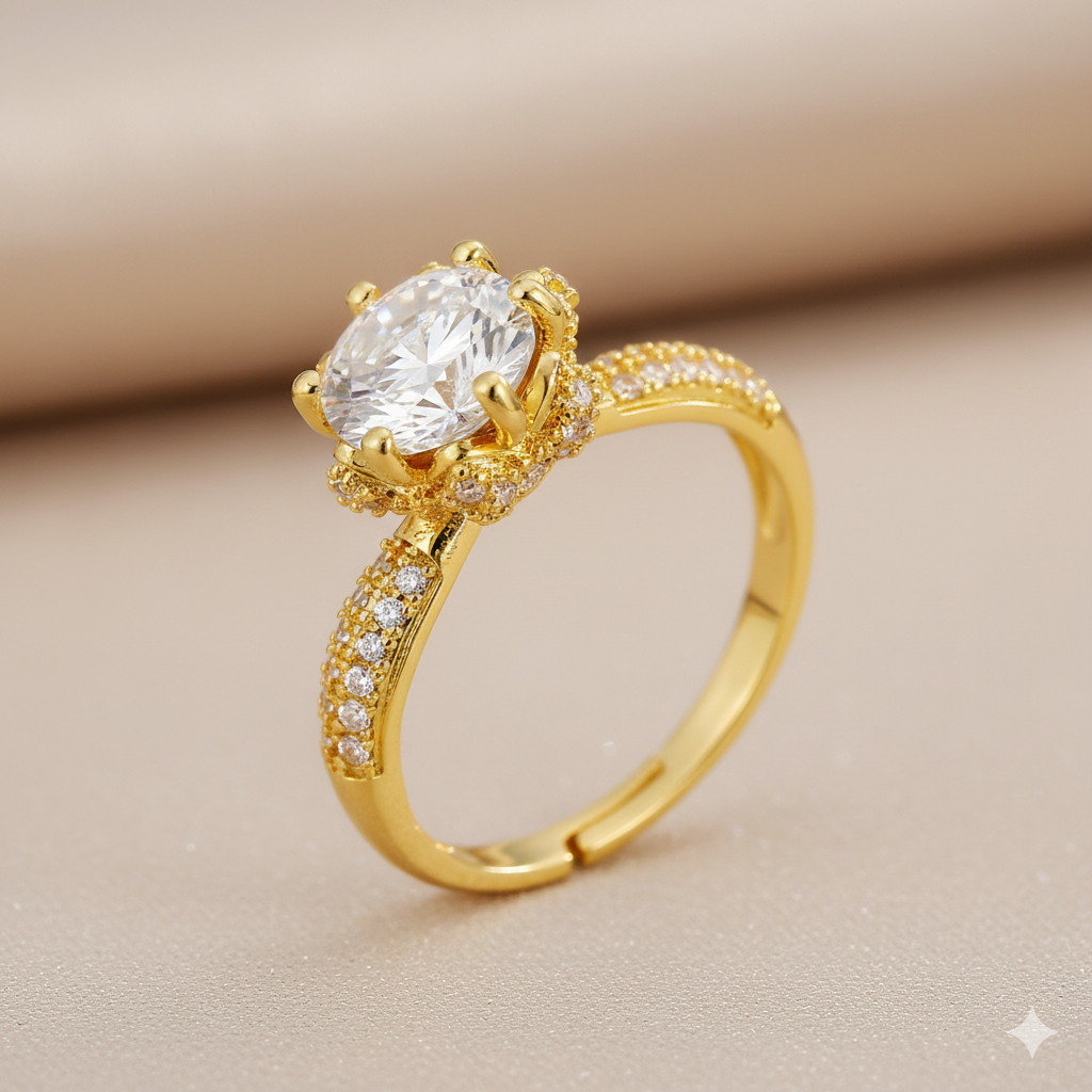 Golden Radiance Ring