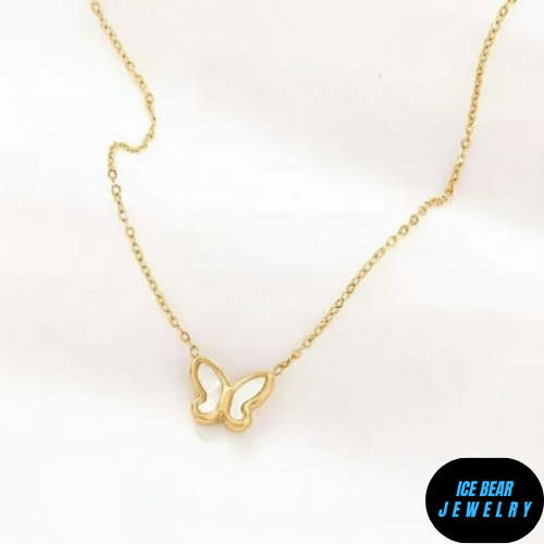 Golden Butterfly Necklace