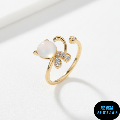 The Charming Cat Ring
