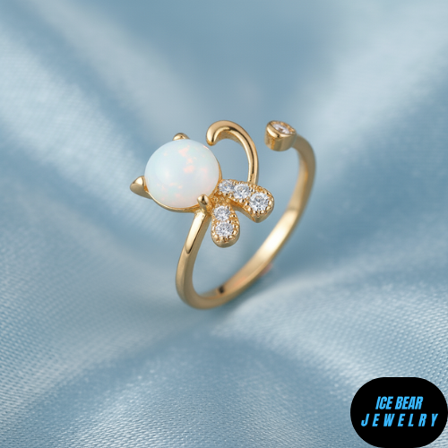 The Charming Cat Ring