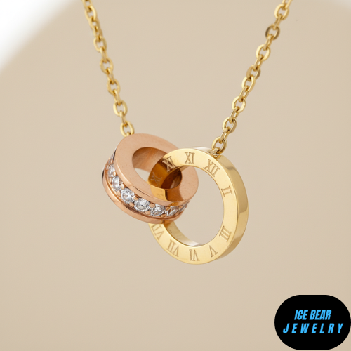 Interlocking Circles Necklace