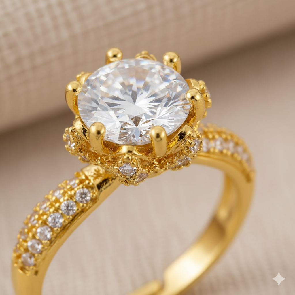 Golden Radiance Ring