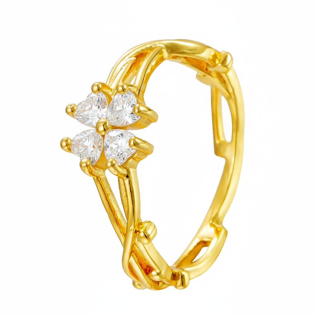 Golden Bloom Ring