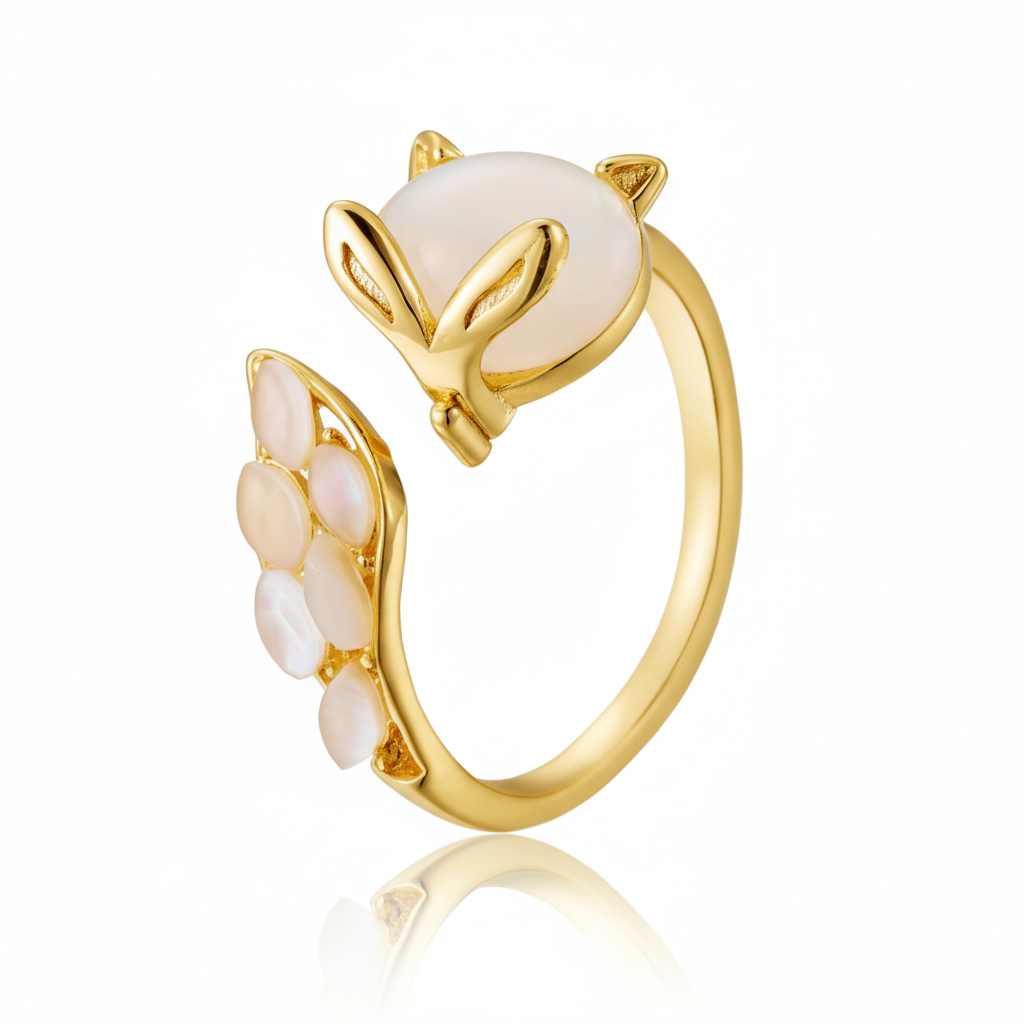 Golden Fox Ring – Adjustable